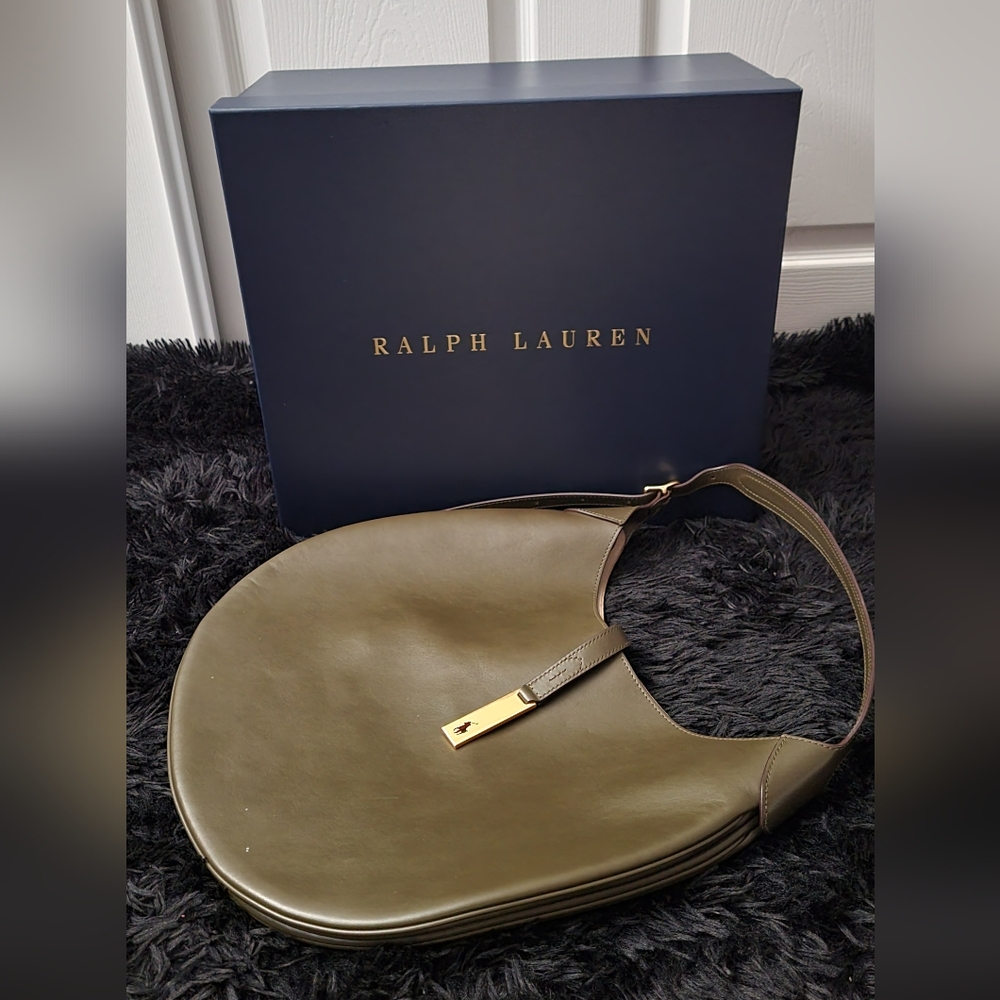 Ralph Lauren Polo ID Large Shoulder Bag